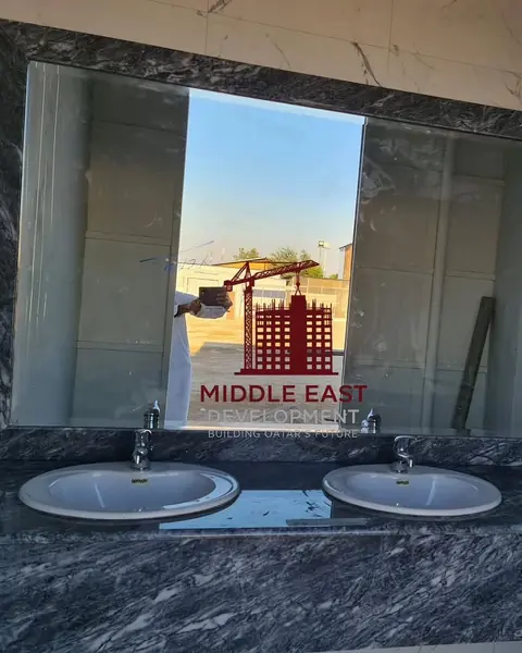 مغاسل رخام مزدوجة