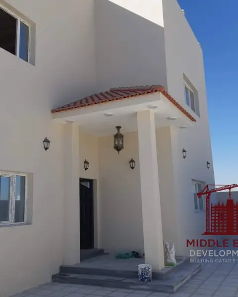مدخل فيلا بعد التشطيب