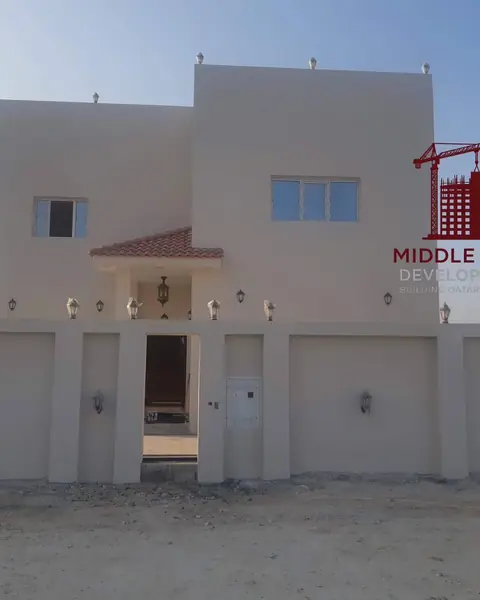 واجهة فيلا بعد التشطيب